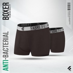 Mens Premium Antibacterial Boxer Brief Combo (Chocolate 2pc) - Boxer Brief | SALT