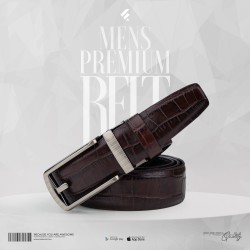 Mens Premium Leather Belt- Cadence - Belt | SALT