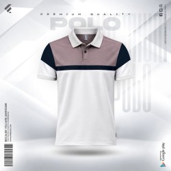 Mens Premium Platinum Polo - Arnold - Cut & Stitch | SALT