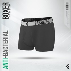 Mens Premium Antibacterial Boxer Brief - Charcoal - Boxer Brief | SALT