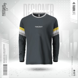 Mens Metro Edition Premium Full Sleeve T-shirt - Twilight - Cut & Stitch | SALT