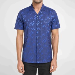 Premium Cuban Shirt - Prism Blue - Casual Shirt | SALT