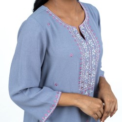 Womens Premium Salwar Kameez [3 pcs] - Cerise - 3pc Salwar Kameez | SALT