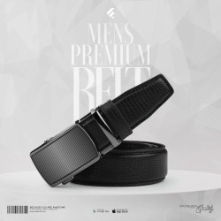 Mens Premium Leather Belt- Doughty - Belt | SALT