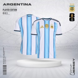 Argentina 2026 World Cup Home Jersey - Player Edition - Football Jersey | SALT