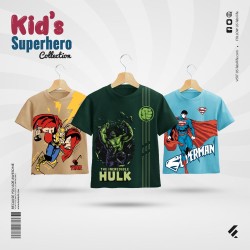 Kids Premium T-Shirt - Hulk, Thor, Superman - Design T-shirt | SALT