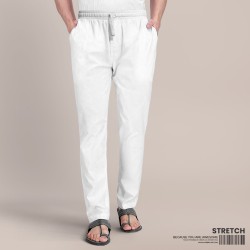 Mens Premium Pajama [Stretch] - White - Pajama | SALT