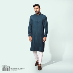 Premium Jacquard Panjabi - Karmain - Panjabi | SALT