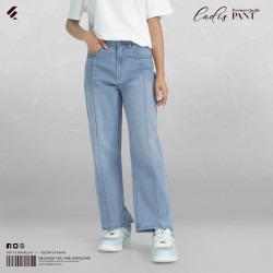 Women Premium Denim - Blue Dove - Denim Pants | SALT