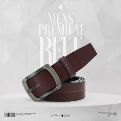 Mens Premium Leather Belt- Torque - Belt | SALT