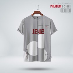 Fabrilife Mens Premium T-shirt - Time - Printed | SALT
