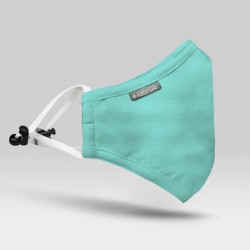 Premium Cotton Face Mask (Teal) - Professional 7 Layer Mask | SALT