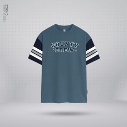 Mens Premium Drop Shoulder T-Shirt  - County Crew - Drop Shoulder T-shirt | SALT
