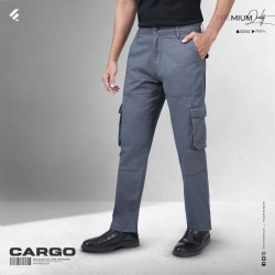 Premium Cargo Pant [6 Pocket]-  Light Gray - Cargo Pants | SALT