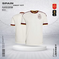 Spain 2026 World Cup Away Jersey - Player Edition - Football Jersey | SALT