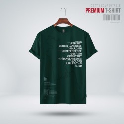 Fabrilife Mens Premium T-shirt - Bangladesh - Printed | SALT