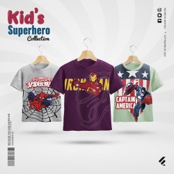 Kids Premium T-Shirt - Spiderman, Ironman, Captain America - Design T-shirt | SALT