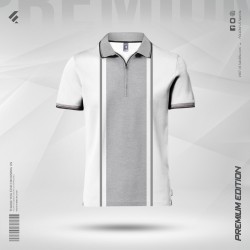 Premium Designer Edition Double PK Cotton Polo - Enigmatic - Cut & Stitch | SALT