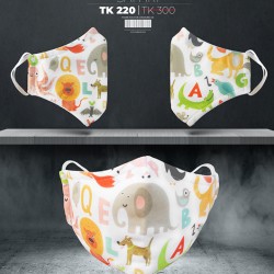 Safari | Kids Designer Edition Cotton Mask - Kids Mask | SALT