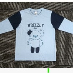 Kid's Premium Full Sleeve T-shirt - Grizzly - Full Sleeve T-shirt | SALT