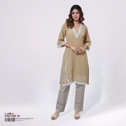 Women's Premium Kurti - Creimenia - Kurti Tunic And Tops | SALT