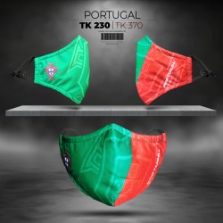 Portugal - Designer Edition Cotton Face Mask - Sports Edition | SALT