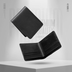 Premium Genuine Leather Wallet - Blackmood - Wallet | SALT