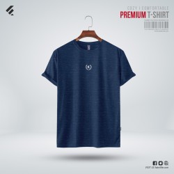 Mens Premium T-Shirt -Yale Blue - Printed | SALT