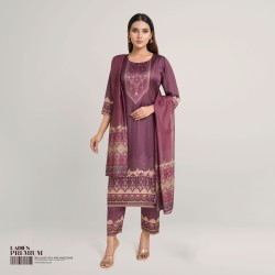 Womens Premium Salwar Kameez [3pcs] - Embrena - 3pc Salwar Kameez | SALT