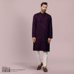 Premium Jacquard Panjabi - Ibtihaj - Panjabi | SALT