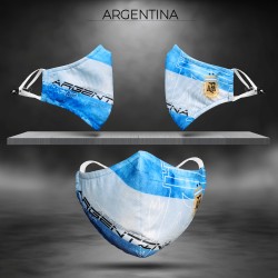 Argentina - Designer Edition Cotton Face Mask - Sports Edition | SALT