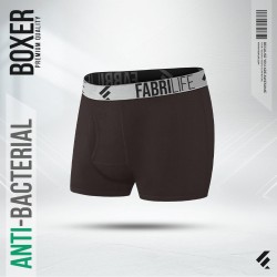Mens Premium Antibacterial Boxer Brief - Chocolate - Boxer Brief | SALT