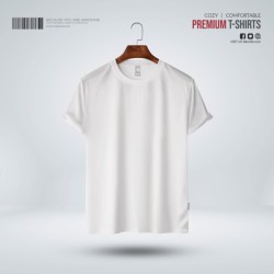 Teens Premium Blank Tshirt - White - Blank T-shirt | SALT