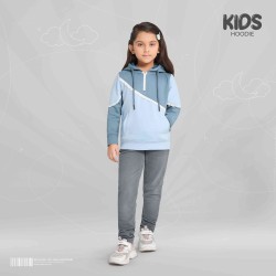 Kids Girls Premium Hoodie - Floral Frost - Hoodie | SALT