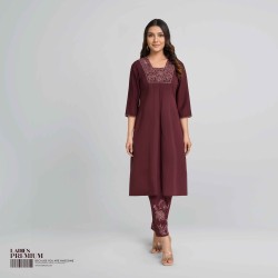 Womens Premium Salwar Kameez [2pcs] - Mehrara - 2pc Salwar Kameez | SALT