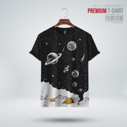 Fabrilife Mens Premium T-shirt - Smoke - Printed | SALT