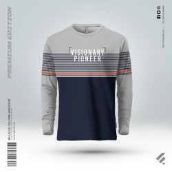 Mens Urban Edition Premium Full Sleeve T-shirt - Visionary - Cut & Stitch | SALT