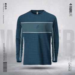 Mens Premium Full Sleeve Tshirt - Evermere - Cut & Stitch (Designer Edition) | SALT