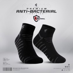Premium Antibacterial Socks - Marathon (Black) - Urban | SALT