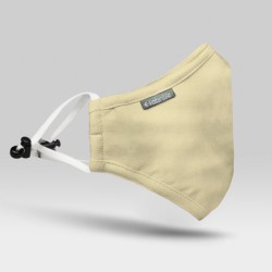 Anti dust & Anti Pollen Cotton Face Mask (Cream) - Anti dust & Anti Pollen Mask | SALT