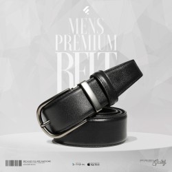 Mens Premium Leather Belt- Executive - Belt | SALT