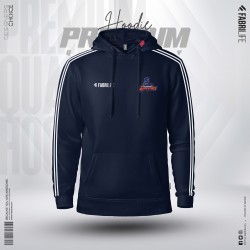 Rajshahi Warriors Official Player Premium Travel Hoodie - Elite Navy - Hoodie | SALT