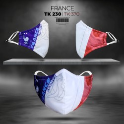 France - Designer Edition Cotton Face Mask - Sports Edition | SALT