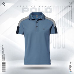Premium Designer Edition Double PK Cotton Polo - Elnath - Cut & Stitch | SALT
