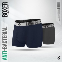 Mens Premium Antibacterial Boxer Brief Combo (Navy, Charcoal) - Boxer Brief | SALT