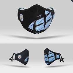 Manchester City FC - Designer Edition Cotton Face Mask - Sports Edition | SALT