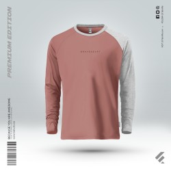 Mens Metro Edition Premium Full Sleeve T-shirt - Braveheart - Raglan | SALT