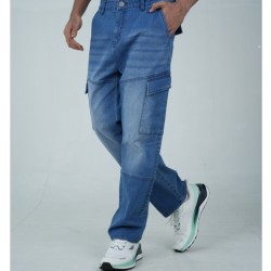 Mens Premium Denim Cargo [6 Pocket] - Westros - Cargo Pants | SALT