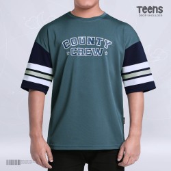 Teens Premium Drop Shoulder Tshirt - County Crew - Drop Shoulder | SALT