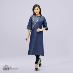 Teens Premium Kurti - Azure - Kurti Tunic And Tops | SALT